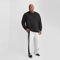 Shaquille O'Neal XLG™ Double Knit Mens Round Neck Long Sleeve Big and Tall Sweatshirt