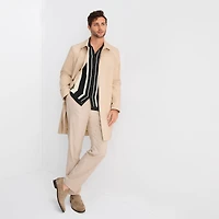 J. Ferrar Mens Midweight Trench Coat