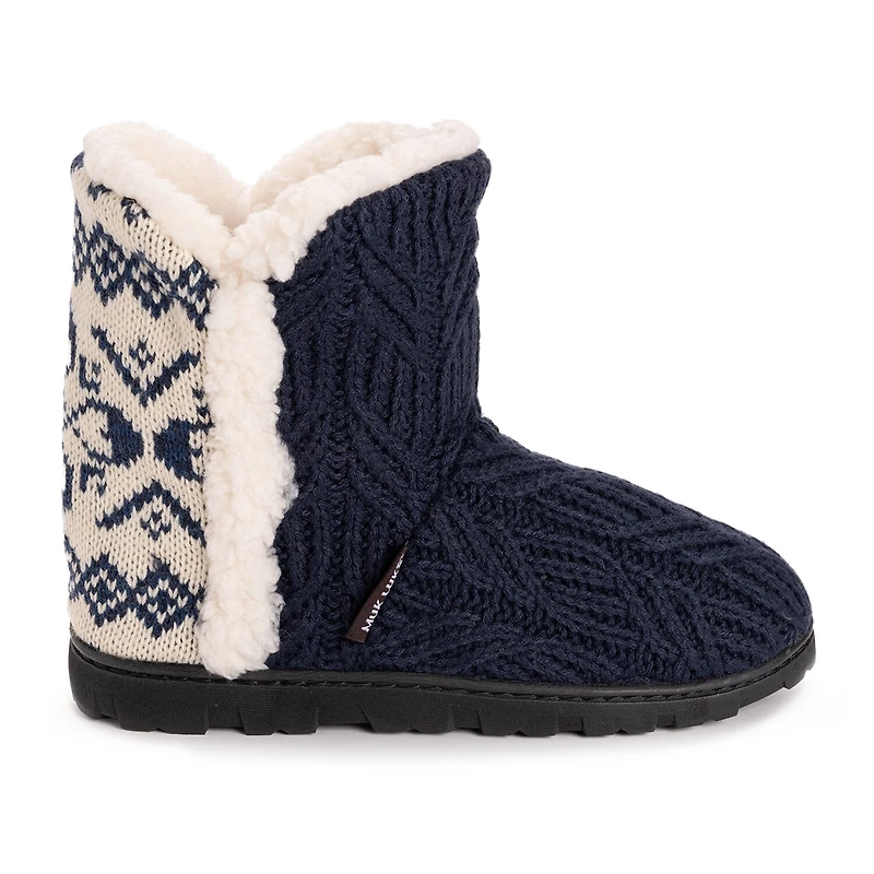 Muk Luks Cheyenne Slipper Womens Memory Foam Slip-On Slippers