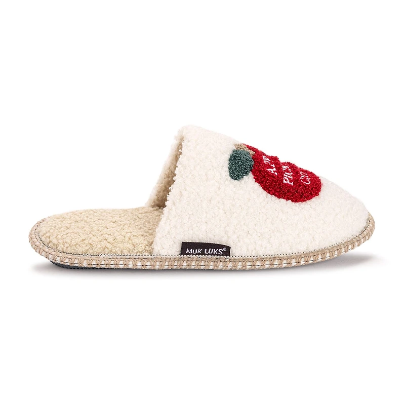 Muk Luks Cowgirl Slipper Womens Memory Foam Slip-On Slippers