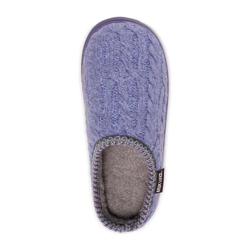 Muk Luks Bindi Slipper Womens Memory Foam Slip-On Slippers