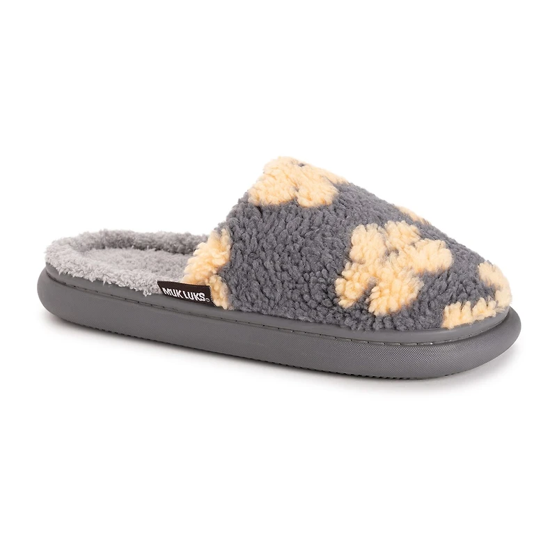 Muk Luks Joss Slipper Womens Memory Foam Slip-On Slippers