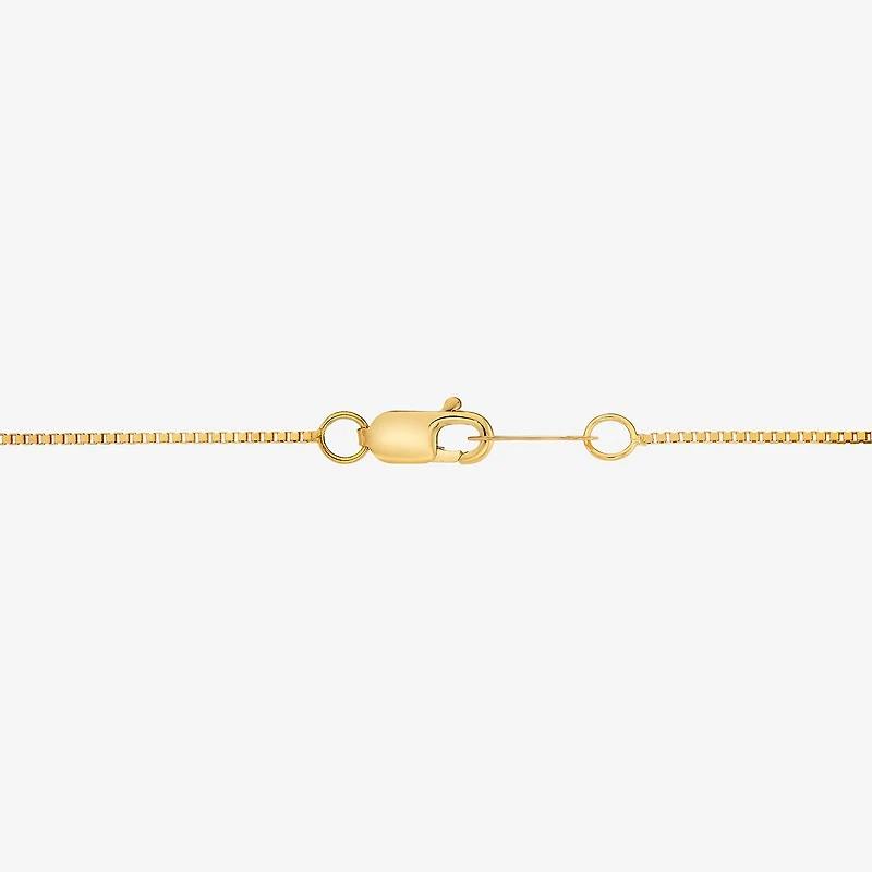 I-J/Vs1-Vs2) Womens 1 CT. T.W. Lab Grown White Diamond 14K Gold 18 Inch Pendant Necklace