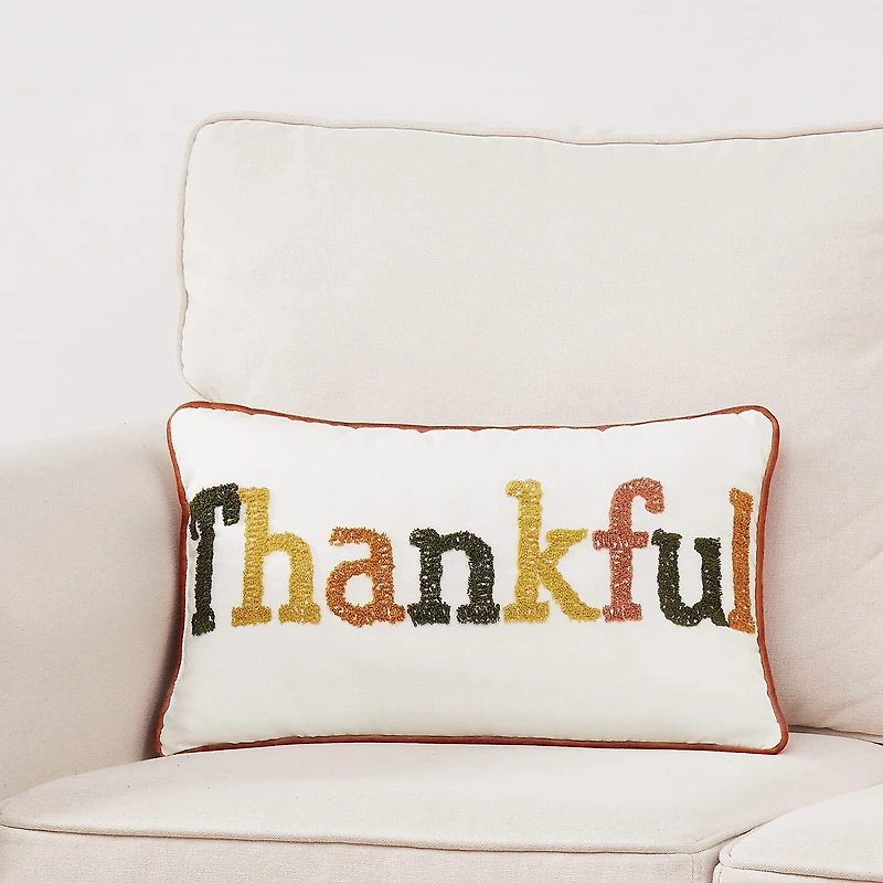 Truly Soft Thankful Decorative Bed Pillow
