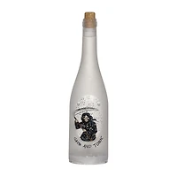 Roman 12"H Lighted Swirl Grim And Tonic Bottle Halloween Tabletop Decor