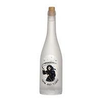 Roman 12"H Lighted Swirl Grim And Tonic Bottle Halloween Tabletop Decor