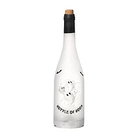 Roman 12"H Lighted Swirl Bottle Of Boos Halloween Tabletop Decor
