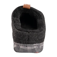 Muk Luks Miles Clog Mens Memory Foam Slip Resistant Slip-On Slippers