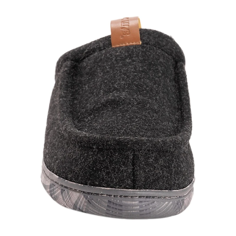 Muk Luks Miles Clog Mens Memory Foam Slip Resistant Slip-On Slippers