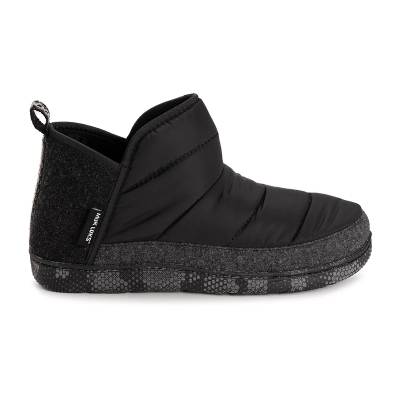 Muk Luks Weston Slipper Mens Memory Foam Slip Resistant Slip-On Slippers