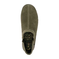 Muk Luks Matt Mens Memory Foam Slip Resistant Slip-On Slippers