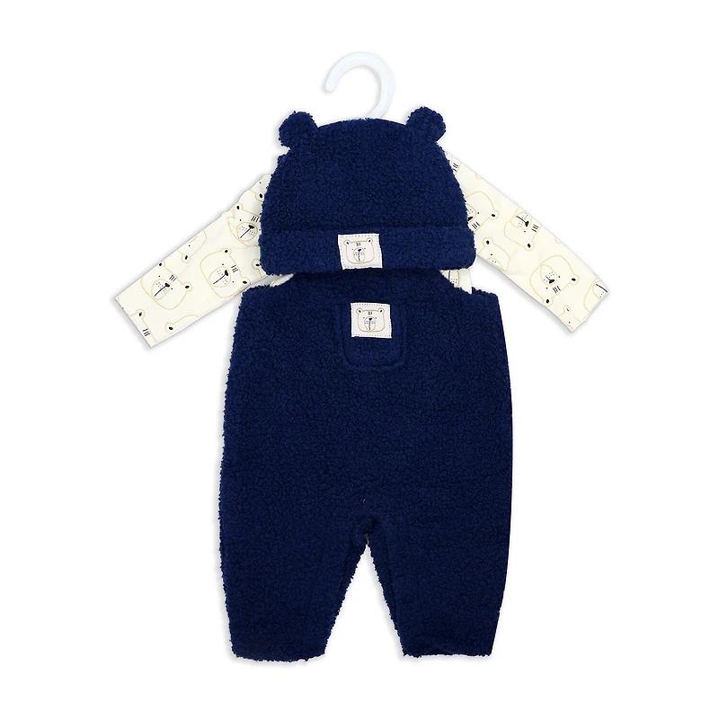 3 Stories Trading Company Baby Boys 3-pc. Jumpsuit Set