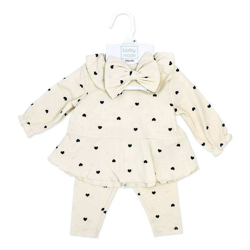 3 Stories Trading Company Baby Girls 3-pc. Legging Set