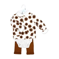 3 Stories Trading Company Baby Girls 3-pc. Clothing Set