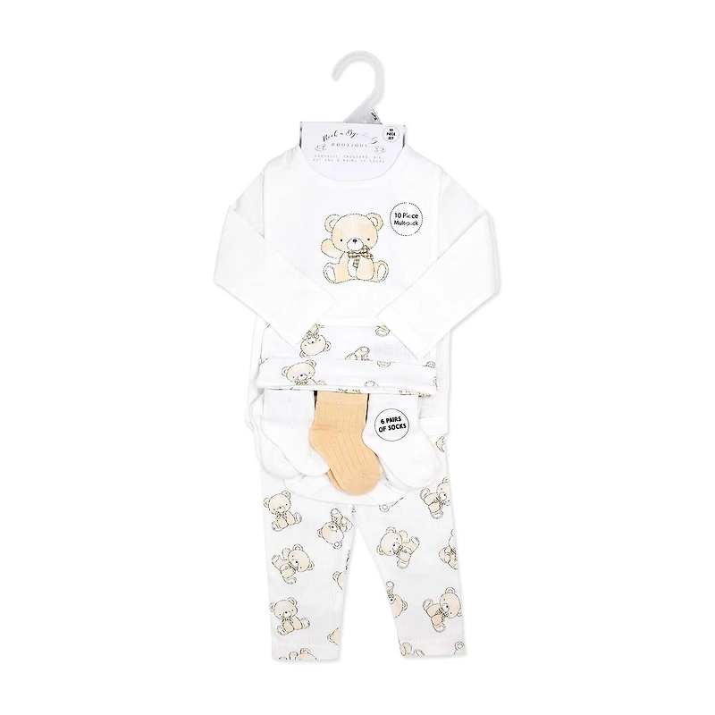 3 Stories Trading Company Baby Unisex 10-pc. Clothing Set