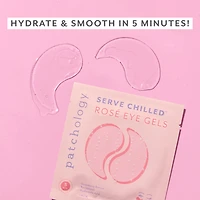 Patchology Serve Chilled Rose Eye Gels 5 Pair