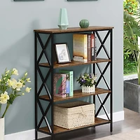 Tucson 4-Tier Bookcase