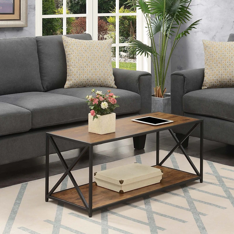 Convenience Concepts Tucson Living Room Collection Storage Coffee Table