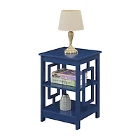 Convenience Concepts Town Square Living Room Collection Storage Console Table