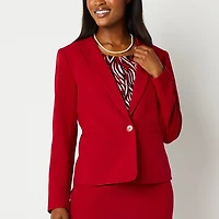 Black Label by Evan-Picone Womens Classic Fit Suit Jacket