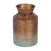 Cheungs Kyani Copper And Teal Milk Jug Decorative Jar