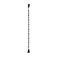 Cheungs Akaida Black Wood Bead Tassel Handmade Tabletop Decor