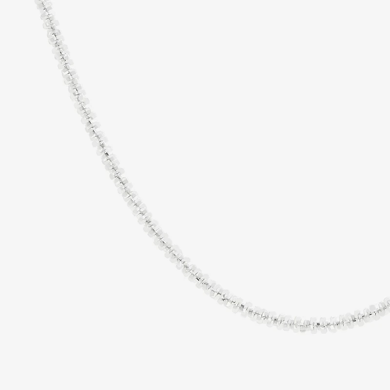Womens 14K Gold 22 Inch Link Necklace