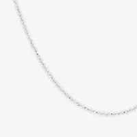 Womens 14K Gold 22 Inch Link Necklace
