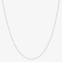 Womens 14K Gold 22 Inch Link Necklace