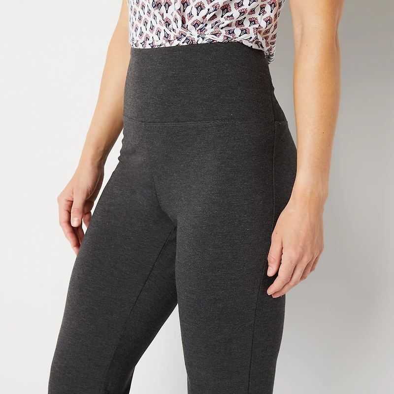Liz Claiborne Womens 31 1/2" Bootcut Tall Full Length Leggings
