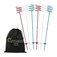 Net Health Shops Red White & Blue Outdoor Drink Holder Yard Art