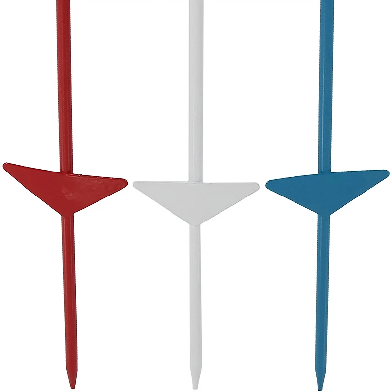 Net Health Shops Red White & Blue Outdoor Drink Holder Yard Art