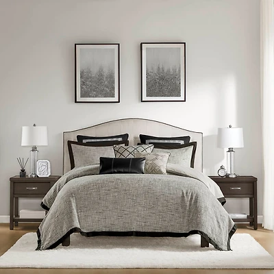 Madison Park Signature Reed Luxury 8-pc. Jacquard Comforter Set