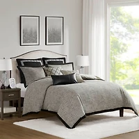 Madison Park Signature Reed Luxury 8-pc. Jacquard Comforter Set