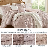 Madison Park Vera Sculpted Jacquard 5-pc. Comforter Set