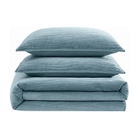 Royal Velvet Wavy Matte Cotton Quilt Set