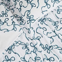Truly Soft Printed Bow Comforter Set