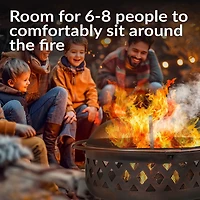 Sunnydaze Collection Portable Weather Resistant Fire Pit