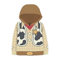 Disney Collection Little & Big Kid Boys Long Sleeve Toy Story Woody Zipper Hoodie