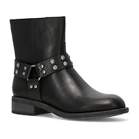 Frye and Co. Womens Conley Stacked Heel Booties