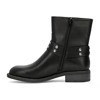 Frye and Co. Womens Conley Stacked Heel Booties