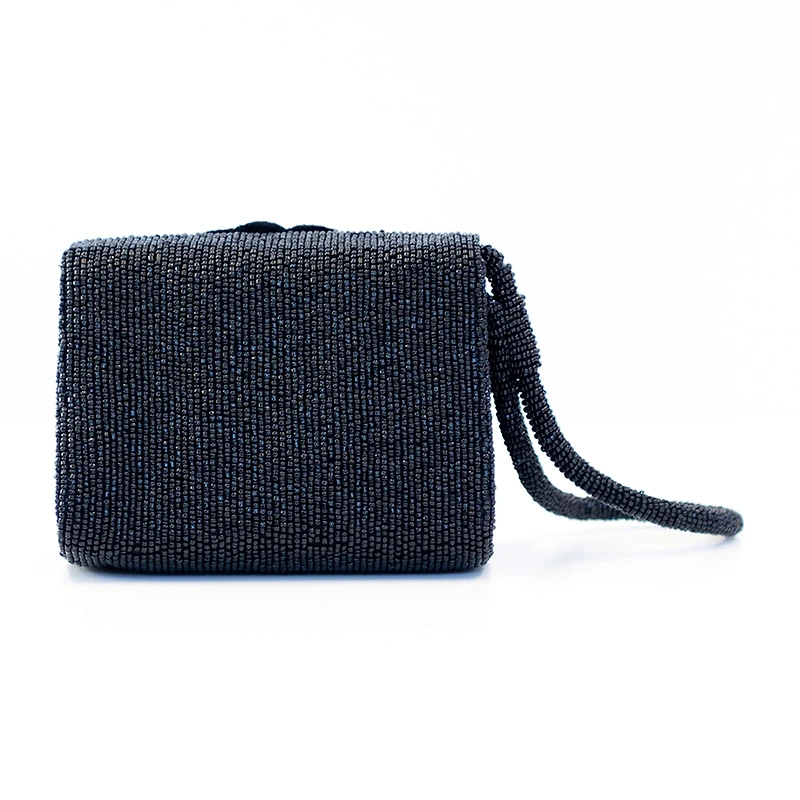 SOL and MER Beaded Floral Womens Wallet