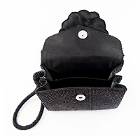 SOL and MER Beaded Floral Womens Wallet