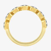 (F / Vs2) Womens 2.5MM 1 CT. T.W. Lab Grown White Diamond 10K Gold Wedding Band