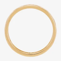 Silver Addiction Womens 11.5MM 14K Gold Over Band