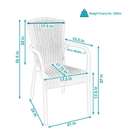 Segesta 2 Pack Bench