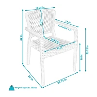 4 Pack Armchair