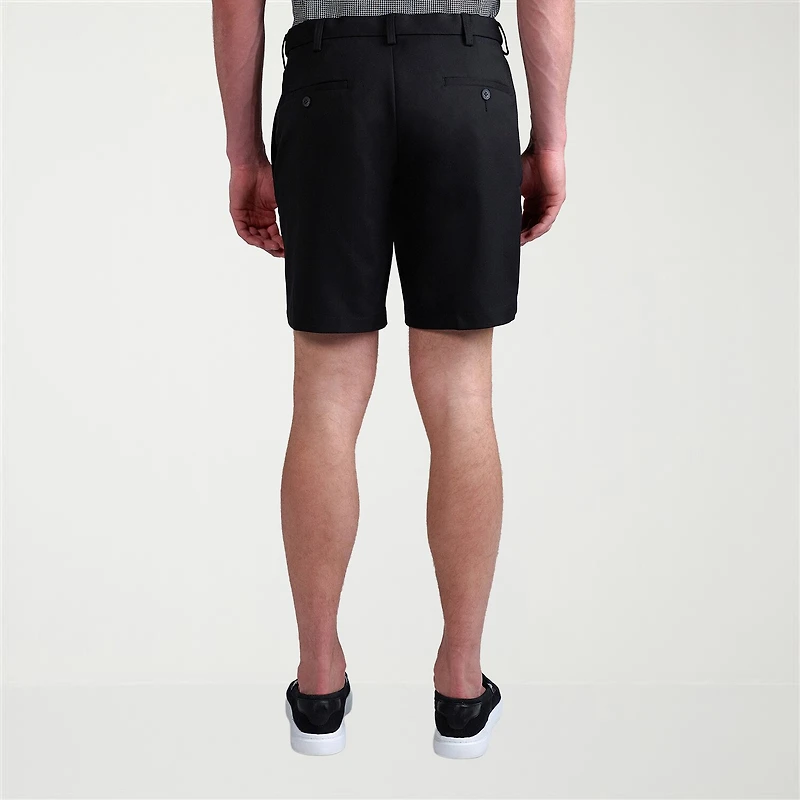 Haggar Cool 18 Pro Mens 7" Stretch Fabric Moisture Wicking Quick Dry Golf Short