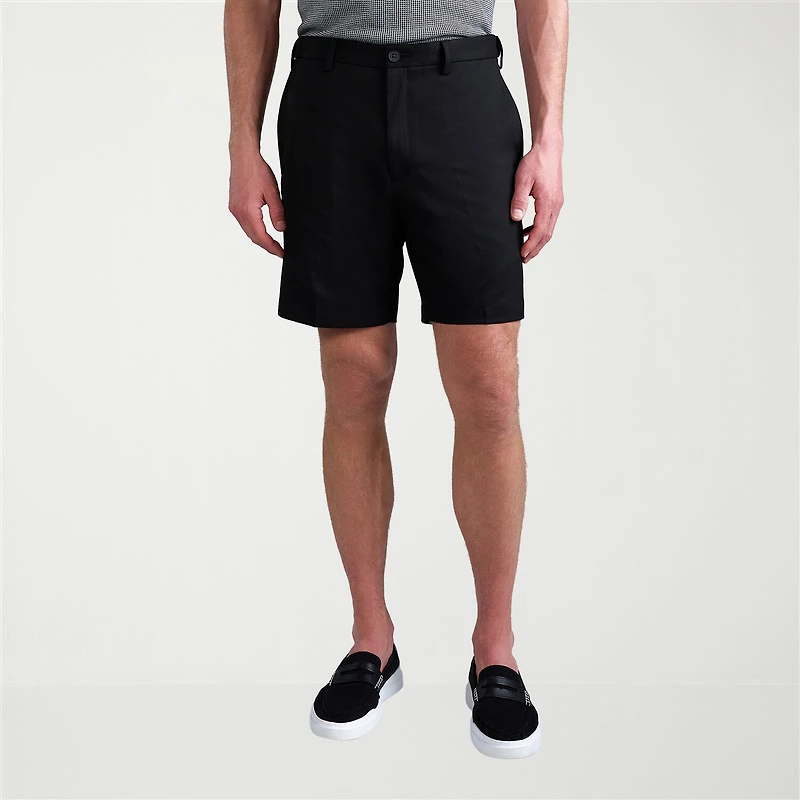 Haggar Cool 18 Pro Mens 7" Stretch Fabric Moisture Wicking Quick Dry Golf Short