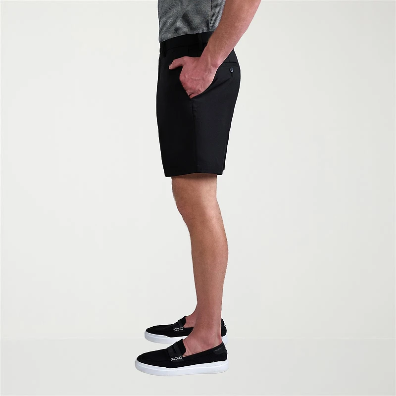 Haggar Cool 18 Pro Mens 7" Stretch Fabric Moisture Wicking Quick Dry Golf Short